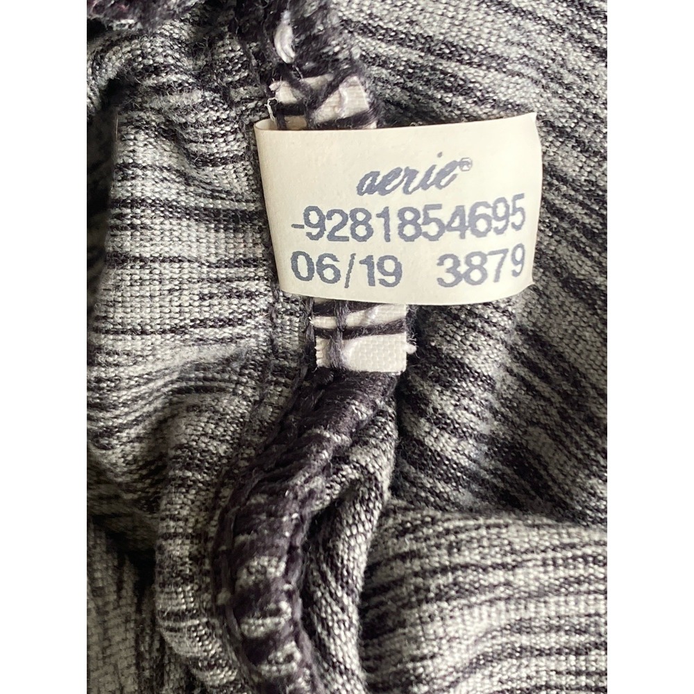 Aerie Move High-Waisted Harem Jogger Charcoal, Gray Women's Size Medium Soft - Picture 5 of 5